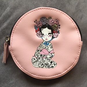 Valfre Tattoo Zipper Clutch